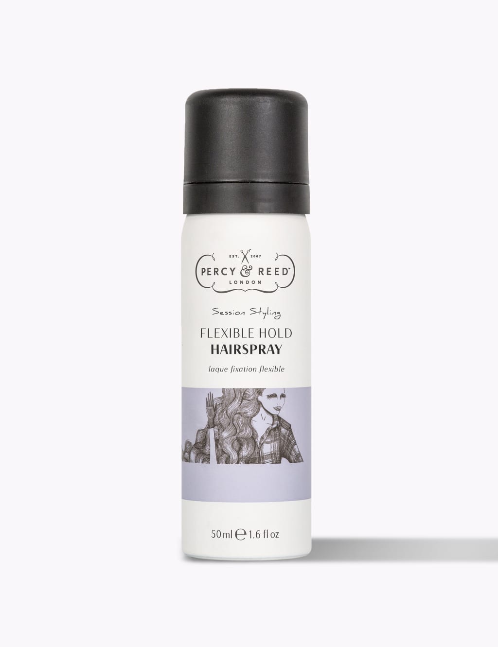 Reassuringly Firm Session Hold Hairspray 50ml Percy & Reed™ M&S