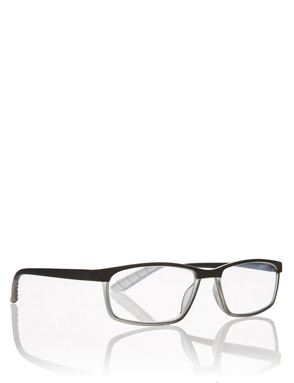 Rectangle Black Reading Glasses Image 1 of 2