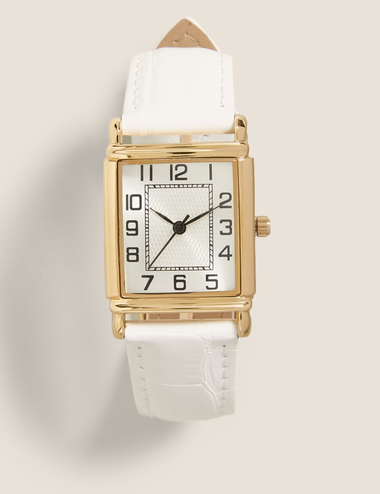 Rectangular Face Watch 1 of 3