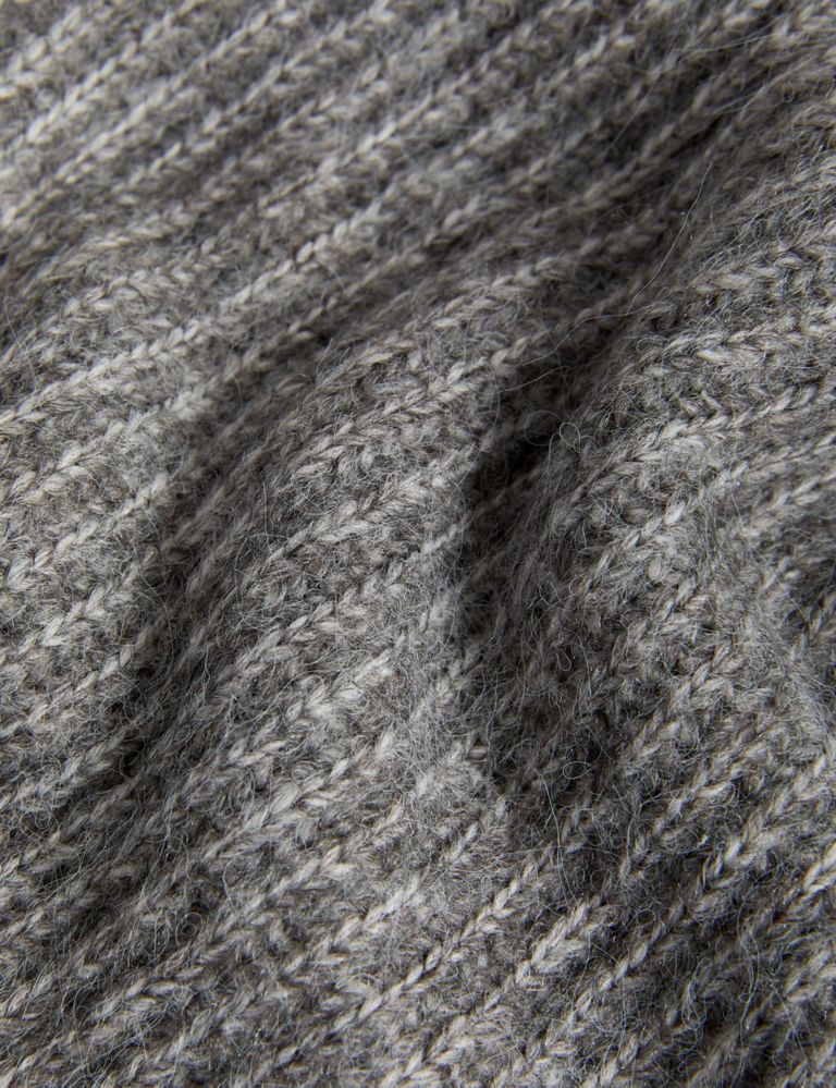 FRAYA, recycle cashmere yarn Caring, medium grey