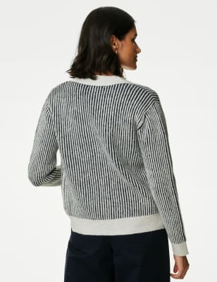 Triumph Recycled Thermal Crop Top in Ribbed Fabric