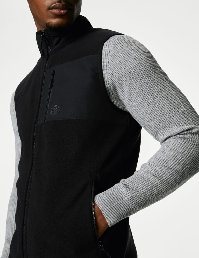 M&s ladies fleece gilet discount