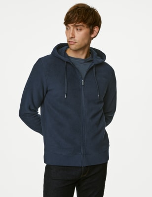 Polar Fleece Zip-Up Hoodie