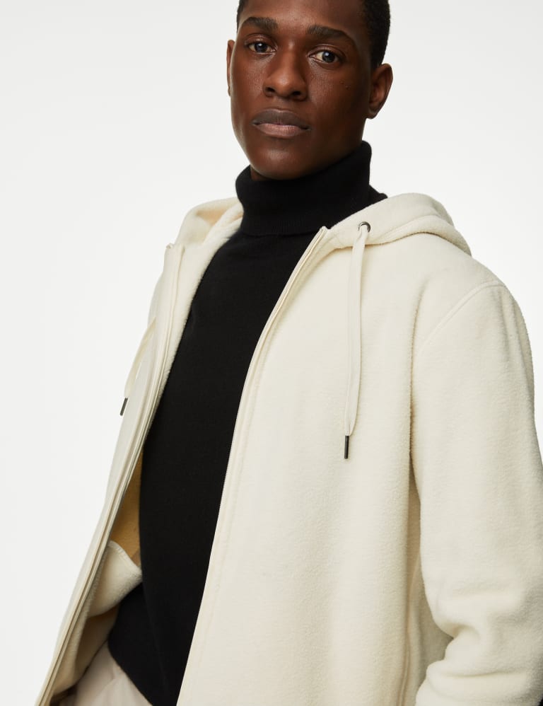 M&s mens discount zip up hoodie