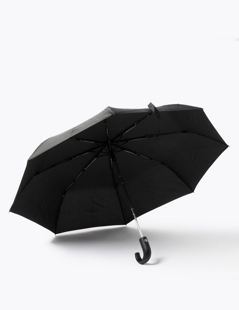 Recycled Polyester Crook Handle Umbrella with Windtech™ 2 of 5