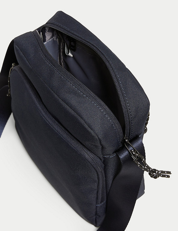 Marks & Spencer Men Accessories Bags Laptop Bags Recycled Polyester Pro-Tect™ Messenger Bag 