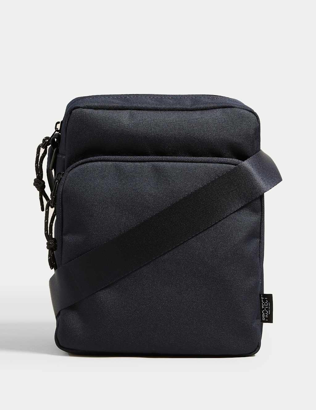 Lyle & Scott SLING BAG UNISEX - Across body bag - true black/black 