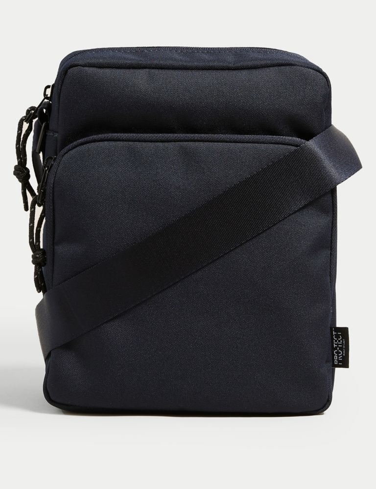 Buy Recycled Polyester Pro-Tect™ Cross Body Bag | M&S Collection | M&S