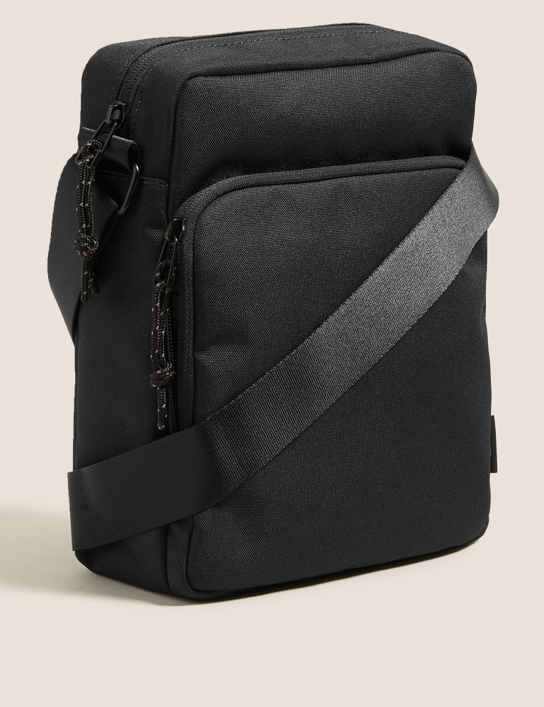 Recycled Polyester Pro-Tect™ Cross Body Bag 2 of 4