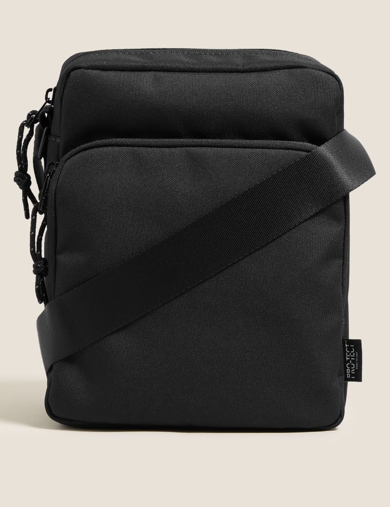 Recycled Polyester Pro-Tect™ Cross Body Bag 1 of 4