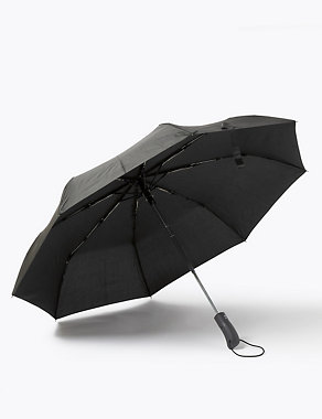 Recycled Polyester Rubber Handle Umbrella with Windtech™ Image 2 of 5