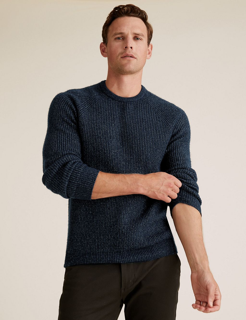 Recycled Super Soft Crew Neck Jumper | M&S Collection | M&S