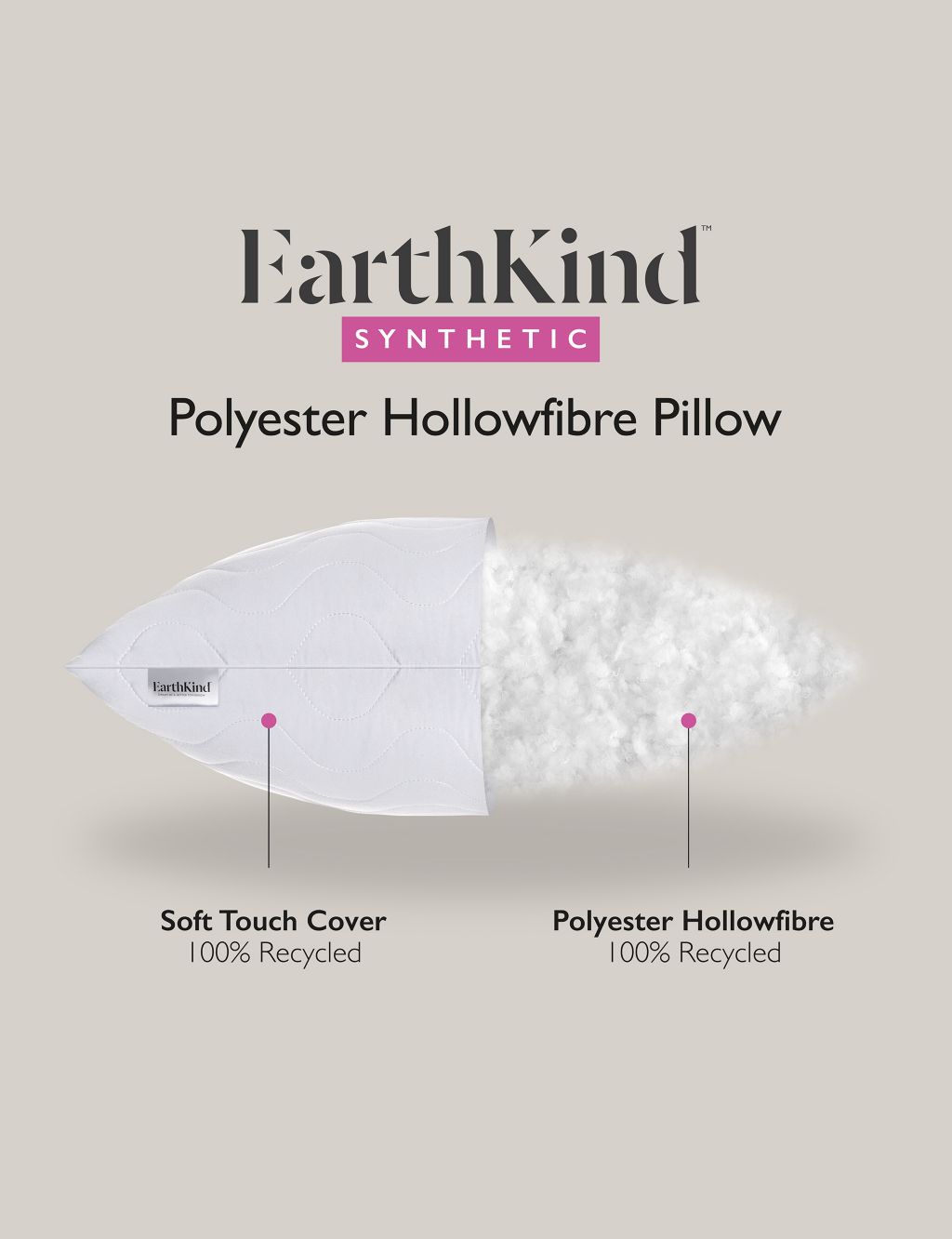 Recycled Synthetic Pillow 5 of 7