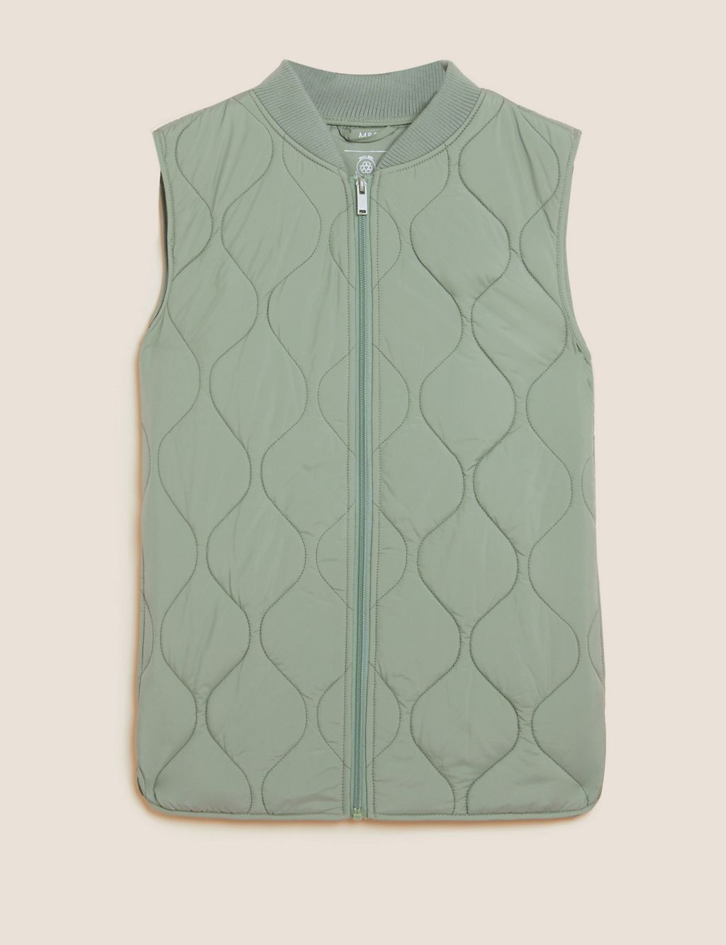 Recycled Thermowarmth™ Lightweight Quilted Gilet 1 of 7