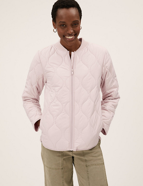 Recycled Thermowarmth™ Lightweight Quilted Jacket | M&S Collection | M&S