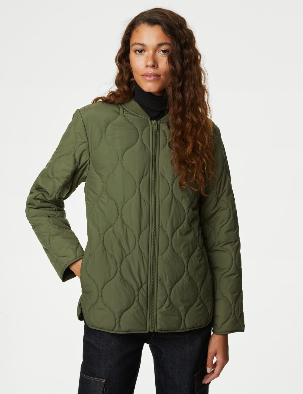 Recycled Thermowarmth Lightweight Quilted Jacket M S Collection