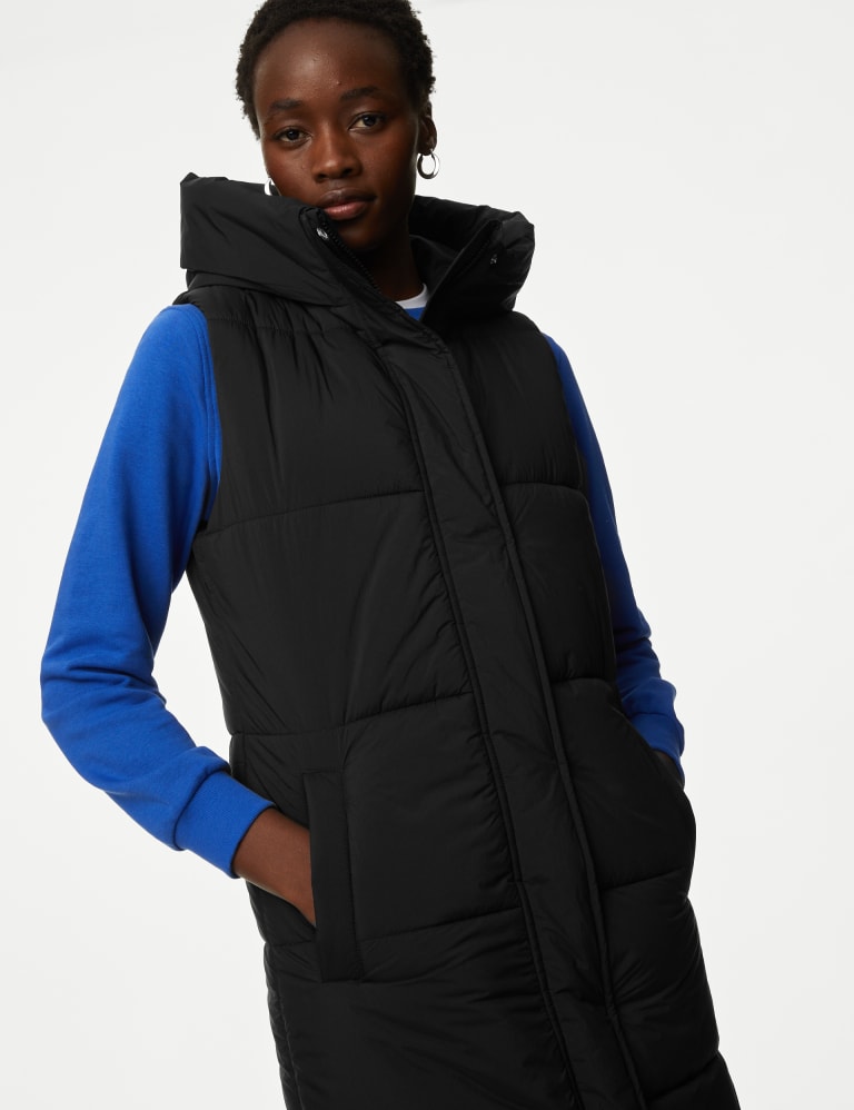 Recycled Thermowarmth Longline Gilet
