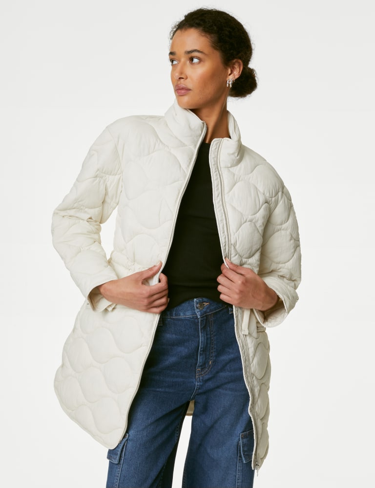 Marks and spencer sales quilted coats