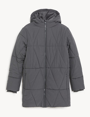 Recycled Thermowarmth™ Quilted Puffer Coat Image 2 of 6