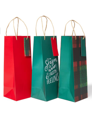 Red and green gift bags new arrivals