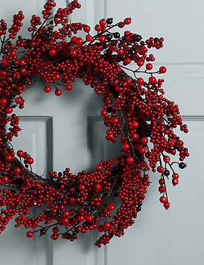 Red Berry Wreath Image 2 of 5