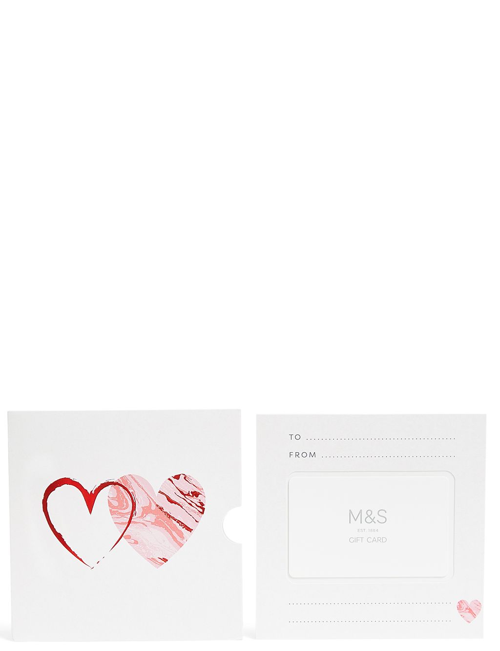 Red Hearts Gift Card 1 of 4