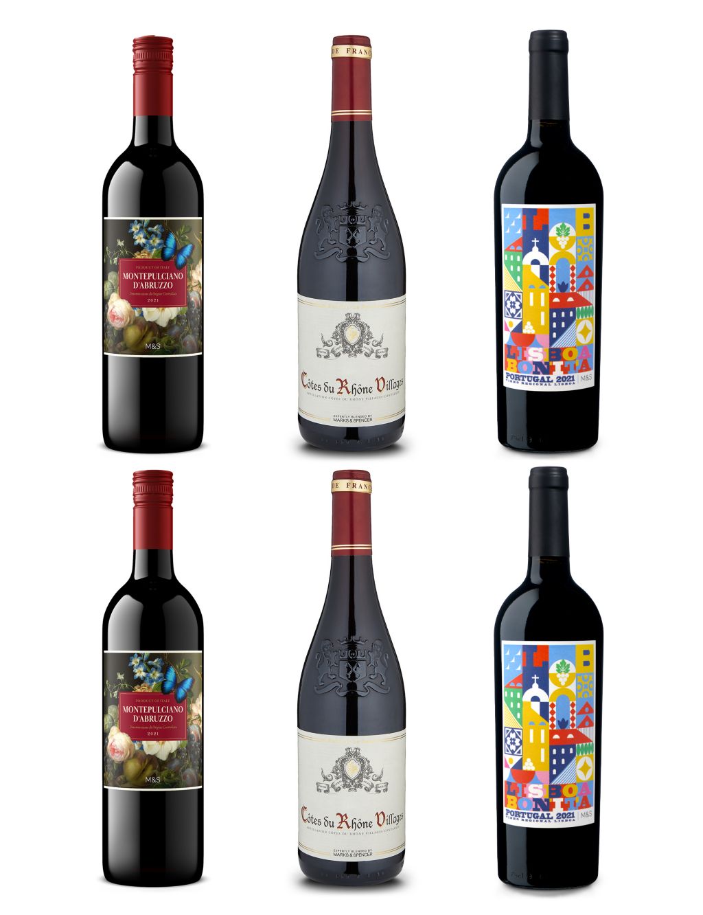 Red Wine Bestsellers Case - Case of 6 1 of 1