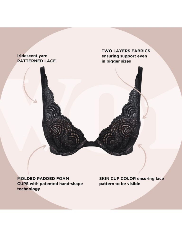 Wonderbra Womens Refined Glamour Full Effect Push-up Bra : :  Clothing, Shoes & Accessories