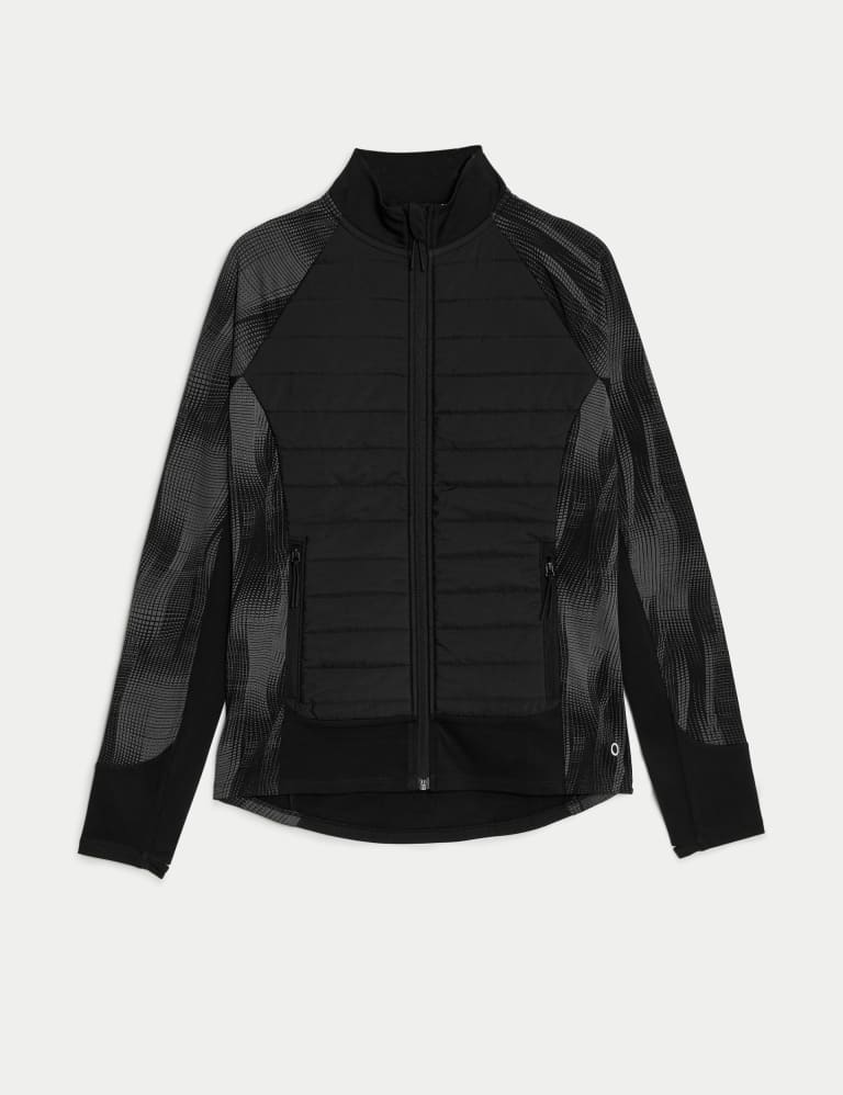 Padded running jacket hotsell