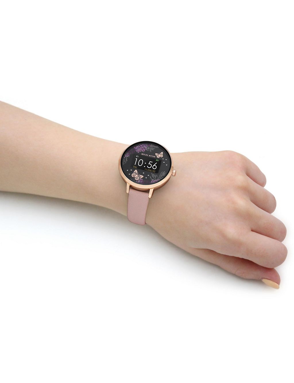 Reflex Active Series 3 Bluetooth Leather Smartwatch 1 of 4
