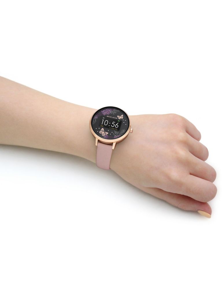Reflex Active Series 3 Bluetooth Leather Smartwatch 2 of 4
