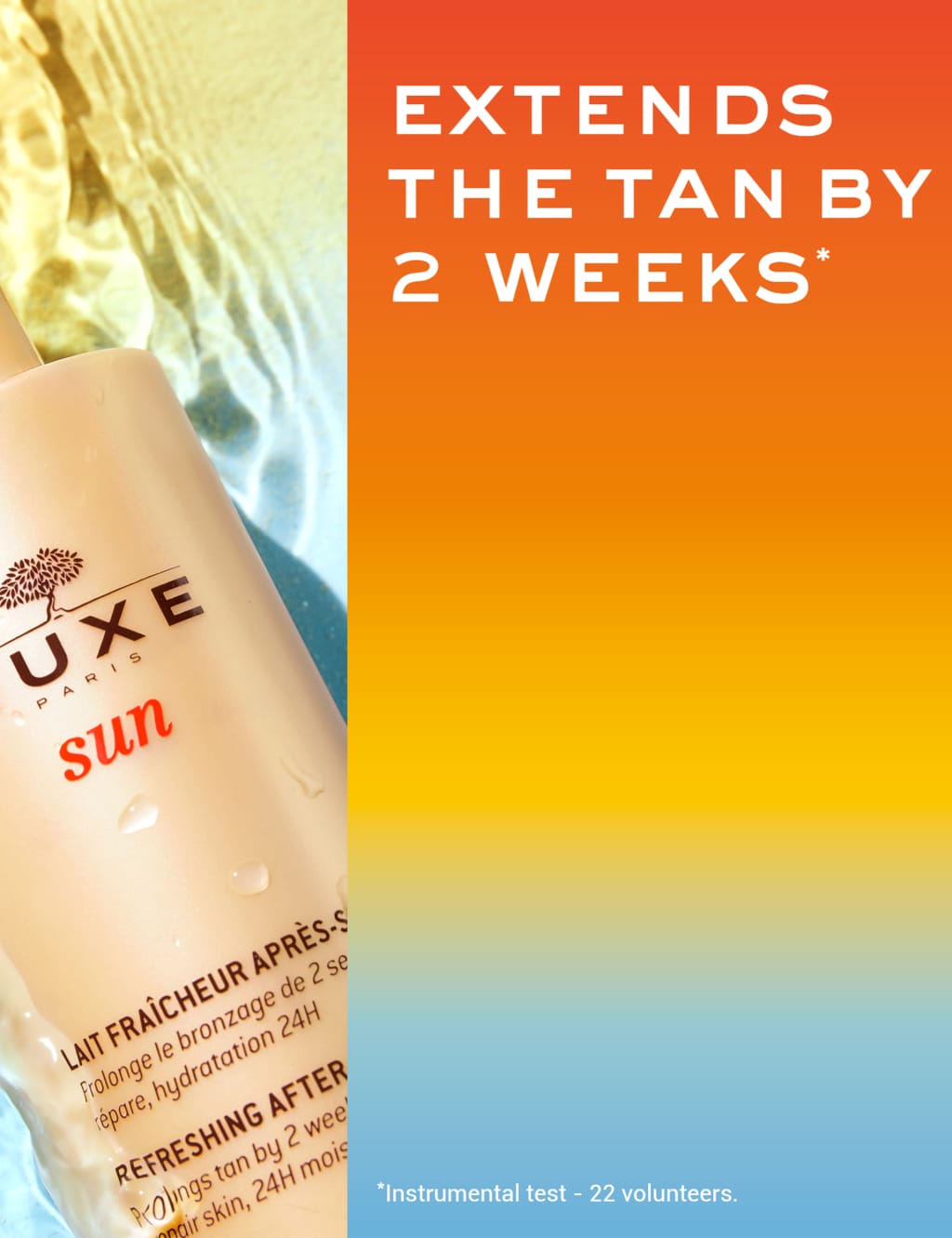 Refreshing AfterSun Lotion Face & Body 400ml NUXE M&S