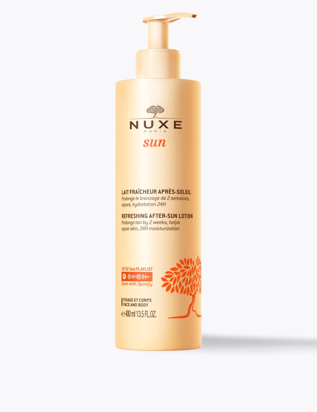 Refreshing AfterSun Lotion Face & Body 400ml NUXE M&S