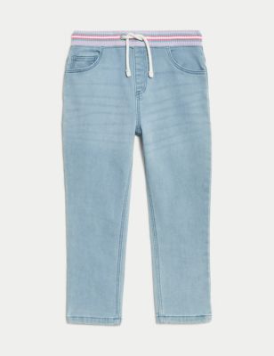 Regular Comfort Waist Denim Jeans (2-8 Years) Image 2 of 5