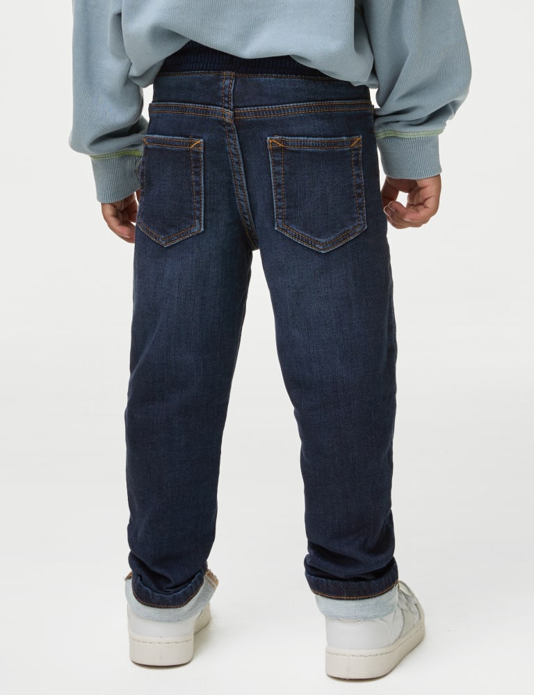 Regular Cotton Rich Elasticated Waist Jeans (2-8 Yrs) 5 of 5