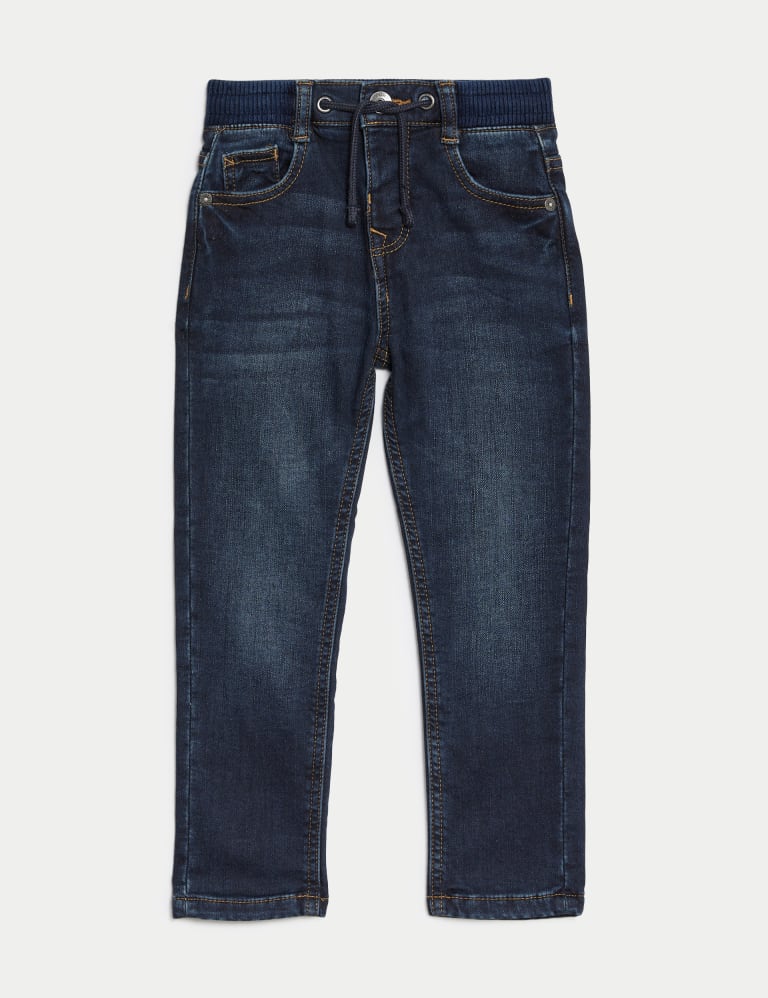 M&s elasticated waist jeans best sale