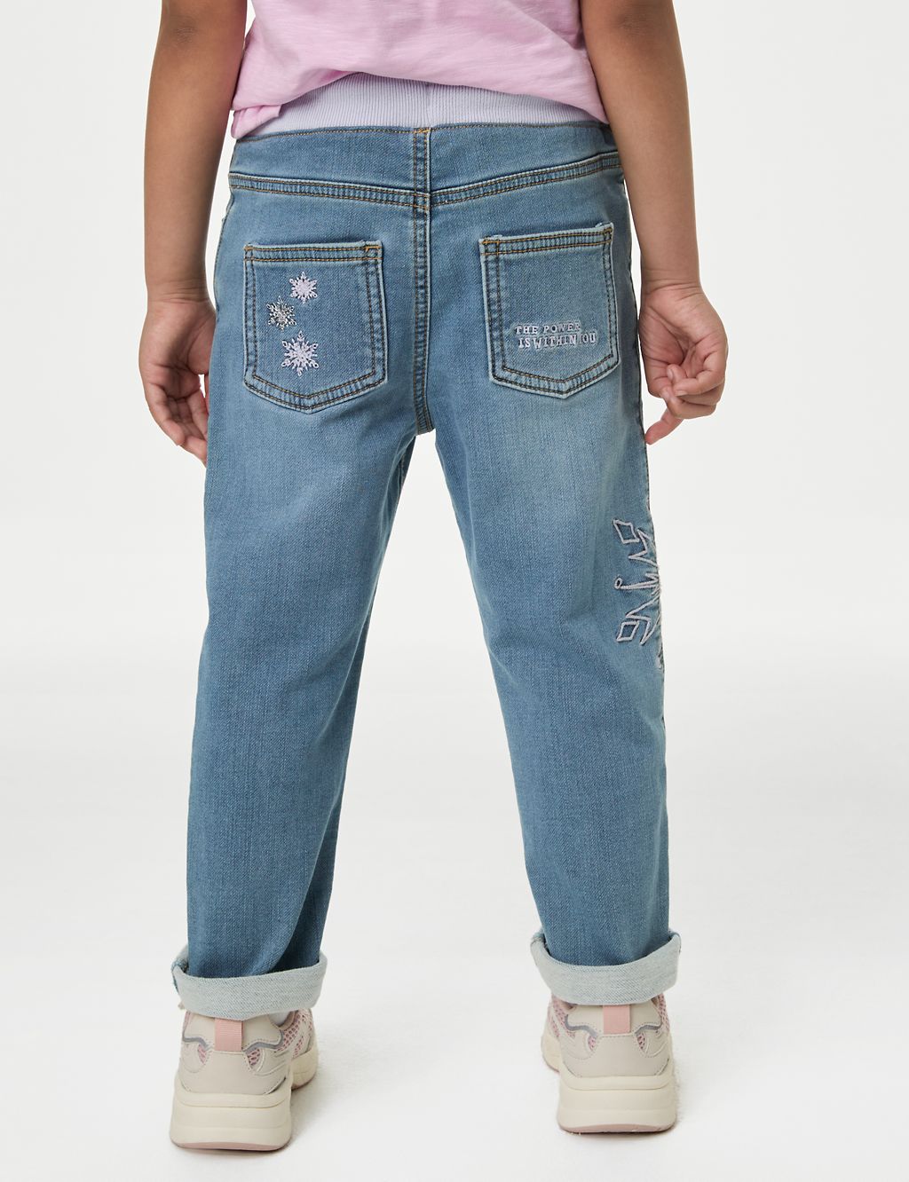 Regular Cotton Rich Frozen™ Jeans (2-8 Yrs) 5 of 6