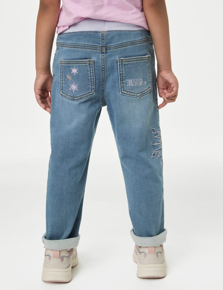 Regular Cotton Rich Frozen™ Jeans (2-8 Yrs) 5 of 6