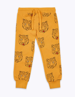 tiger print joggers