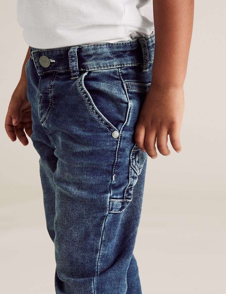 Regular Denim Carpenter Jeans (2-7 Yrs) 3 of 6