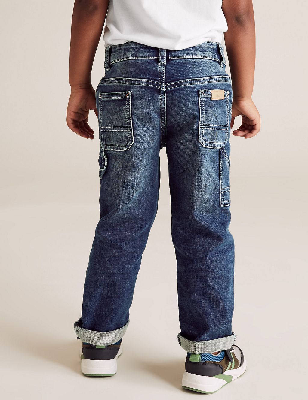 Regular Denim Carpenter Jeans (2-7 Yrs) 5 of 6