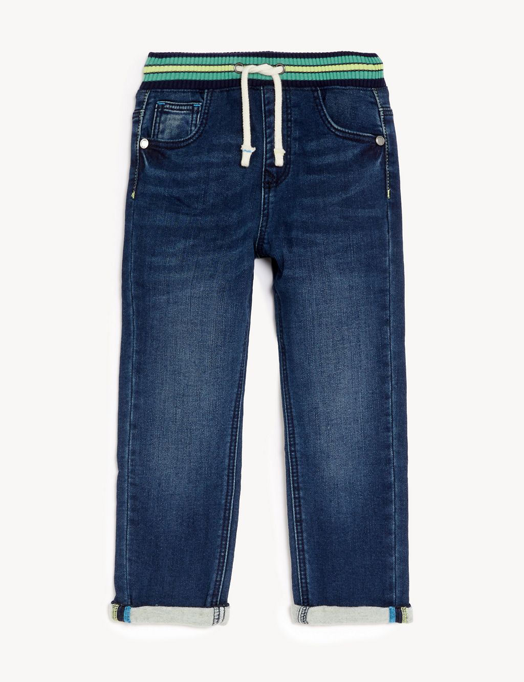 Regular Denim Rainbow Jeans (2-7 Yrs) | M&S Collection | M&S