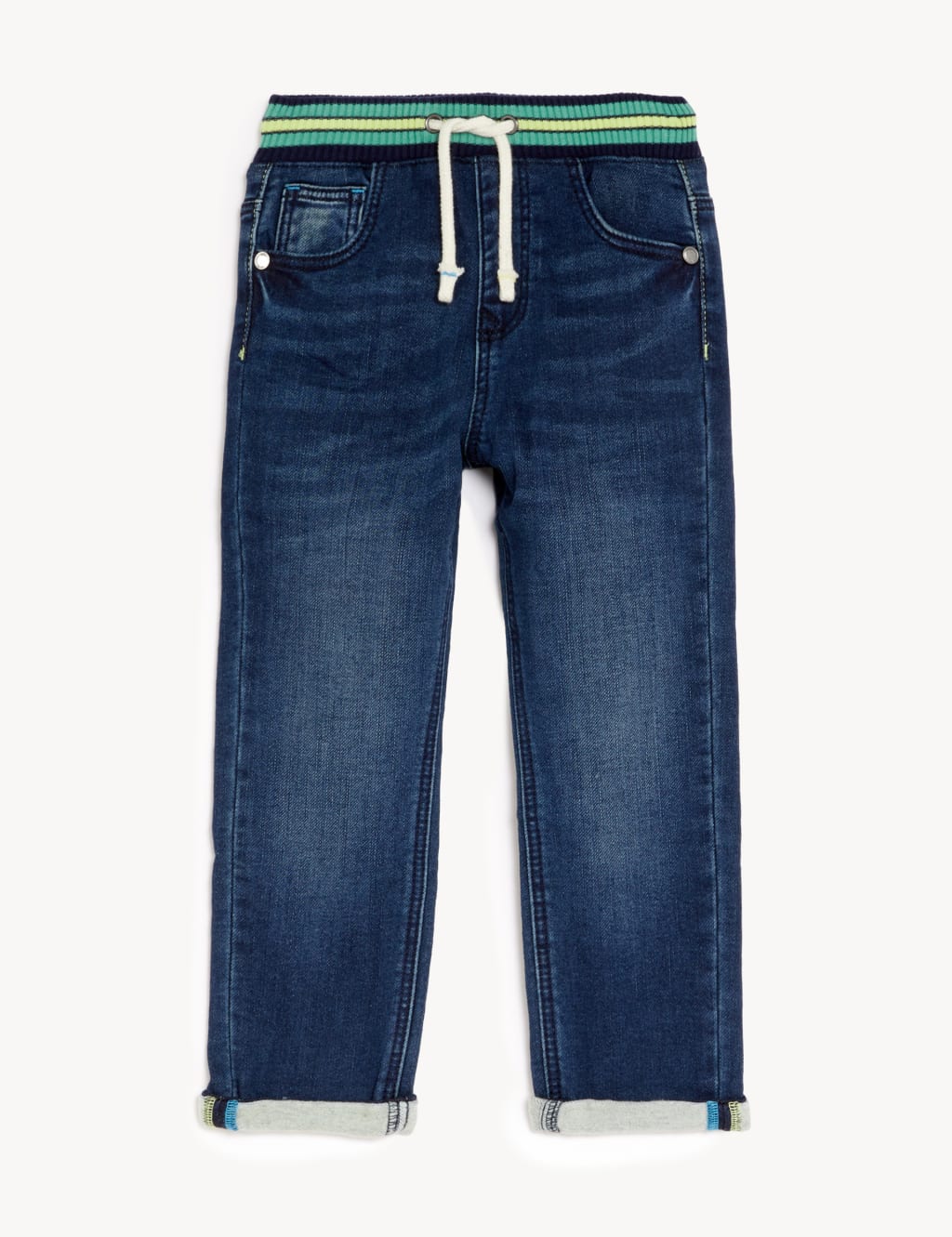 Rainbow top colored jeans