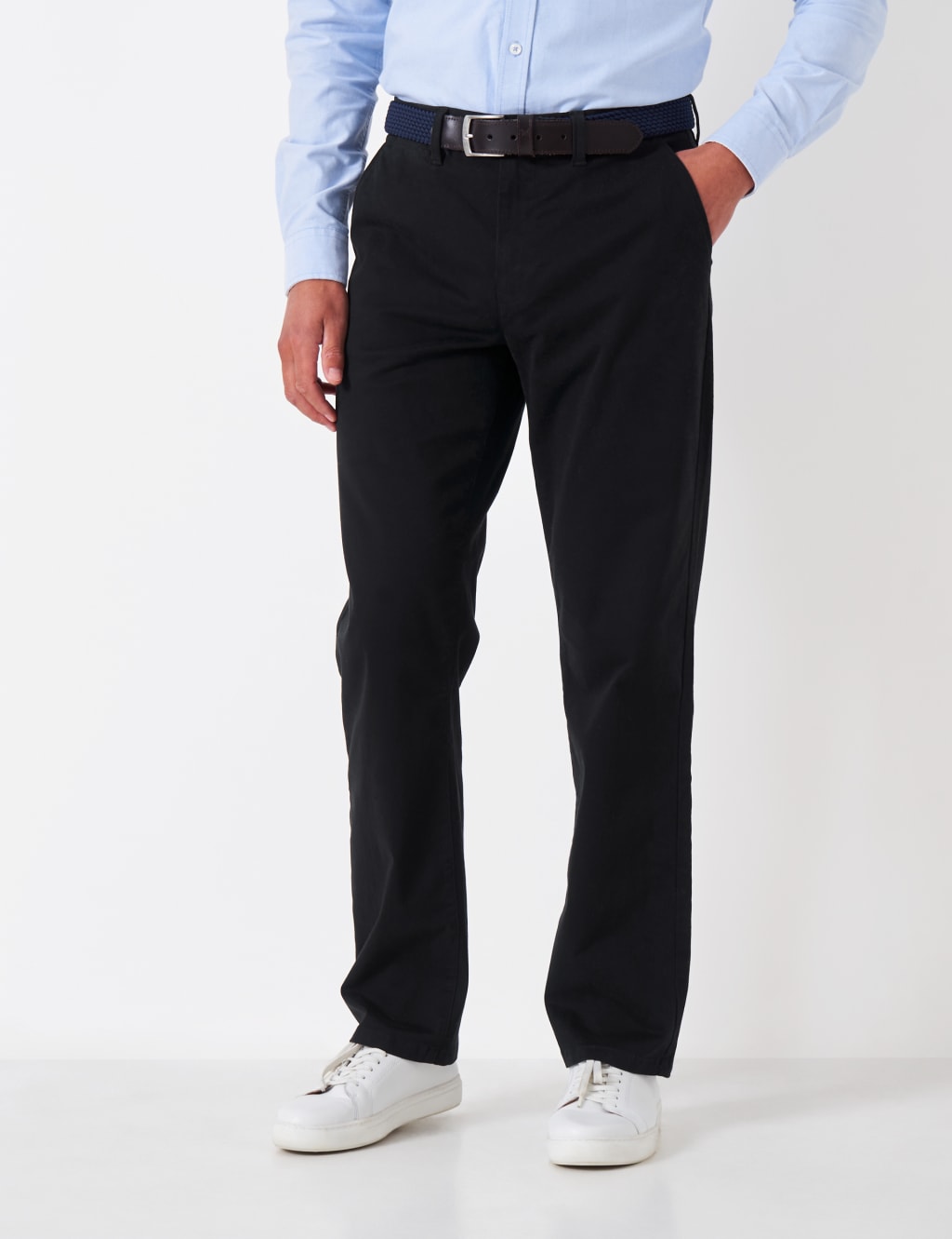 Regular Fit Chinos Crew Clothing M&S