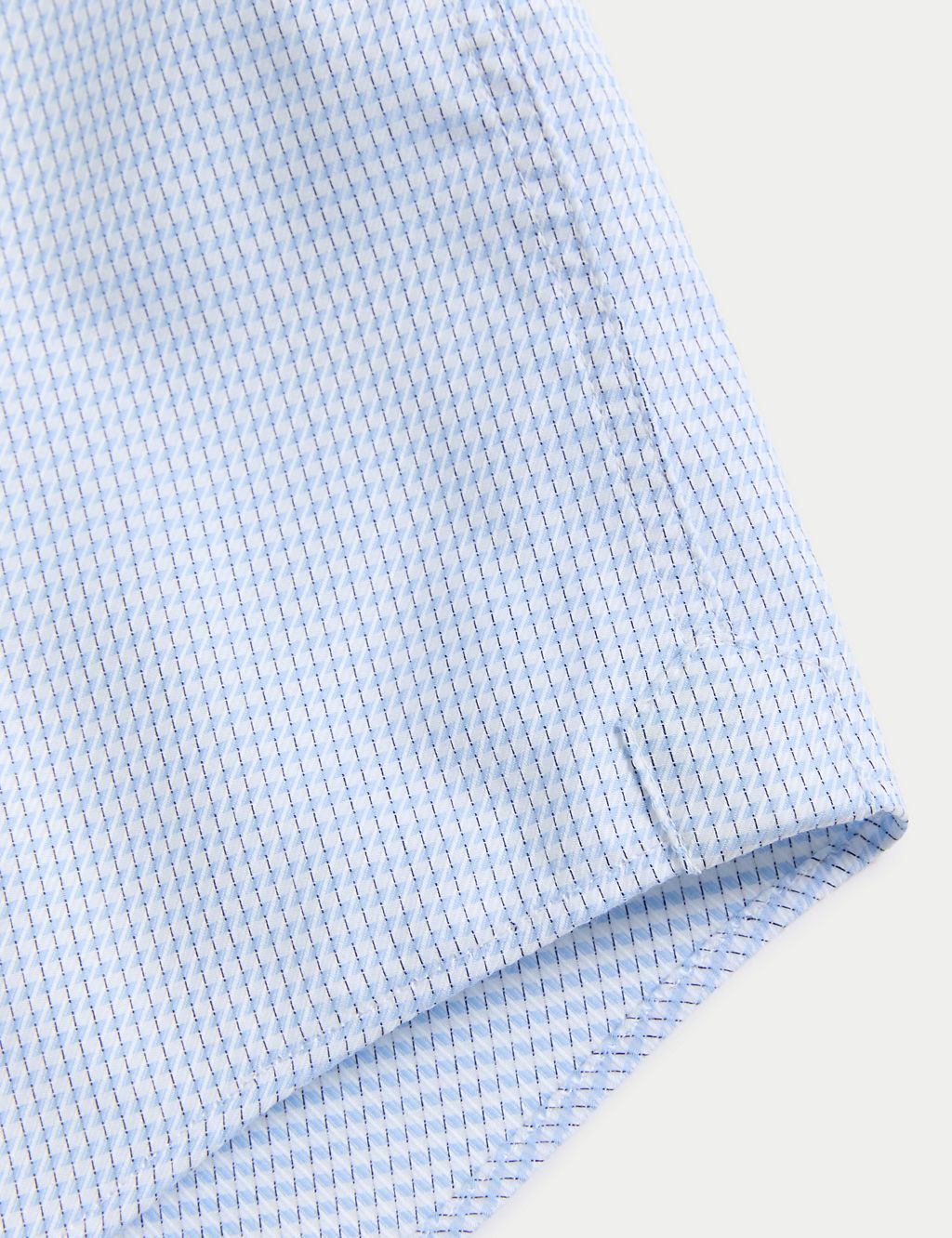 Regular Fit Easy Iron Luxury Cotton Checked Shirt 4 of 4