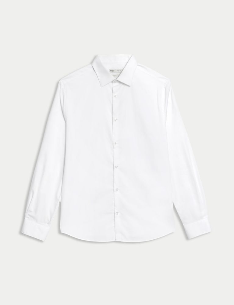 Regular Fit Easy Iron Pure Cotton Shirt 2 of 5