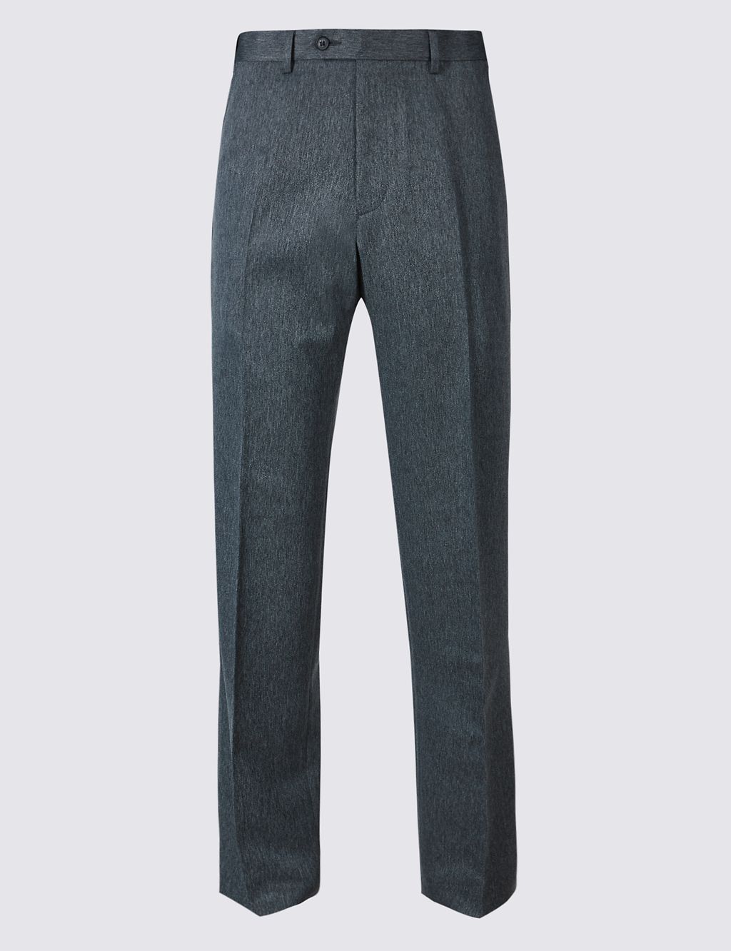 Regular Fit Flat Front Trousers 1 of 5