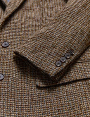 M&s harris tweed on sale jacket