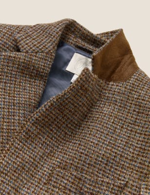 Marks and best sale spencer tweed blazer