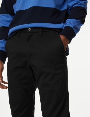 H&m black chinos online men's